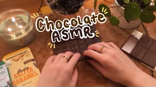 ASMR Chocolate Tapping & Scratching, No Talking🫶🏻🍫