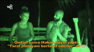 Survivor All Star - Berna ile Hakan Kavga Etti (6.Sezon 51.Bölüm)