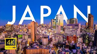 Cities of Japan 🇯🇵 in 4K Ultra HD | Tokyo, Kyoto, Osaka | Drone Video