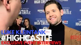 Luke Kleintank Interviewed at The Man in the High Castle Season 2 Premiere #HighCastle