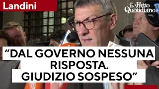 Landini dopo l'incontro Meloni-sindacati: "Nessuna risposta nel merito, giudizio è sospeso"