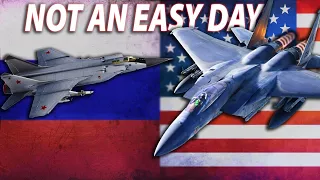 F-15 Eagle VS 2 MiG-31 Foxhounds | DCS World