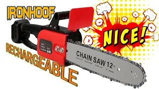 UNBOXING RECHARGEABLE CHAINSAW