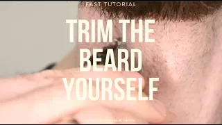 Стрижка бороды. Нужен ли для этого барбершоп? Trim the beard yourself