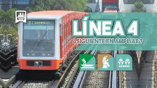 ¿Por qué la LÍNEA 4 del METRO CDMX debería ser la siguiente en AMPLIARSE?