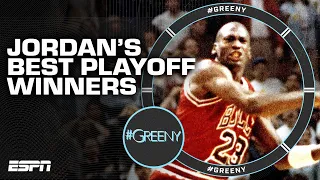 Michael Jordan's TOP 5 playoff game-winning shots | #Greeny