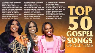 50 All Time Best Gospel Songs With Lyrics | GOODNESS OF GOD | CeCe Winans- Tasha Cobbs- Jekalyn Carr