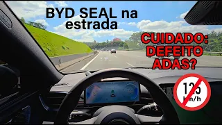 BYD Seal na estrada: ADAS / Navegação semi-autônoma