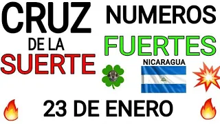 Cruz de la suerte y numeros ganadores para hoy 23 de Enero para Nicaragua