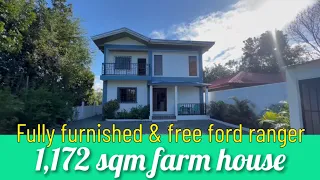 Nov-249 Farm house and lot 1,172 sqm with ford ranger pick up | silang cavite