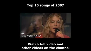 Top 10 songs of 2007