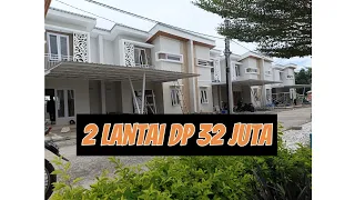 Rumah 2 lantai DP 32 Juta-an Makassar area antang