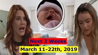 Next 2 Weeks Spoilers |  March 11-22th | The Bold and The Beautiful Spoilers | March 22, 2019