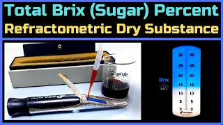 Determination of Total Brix Percent | Total Sugar | Refractometric Dry Substance (RDS) | IS 15279