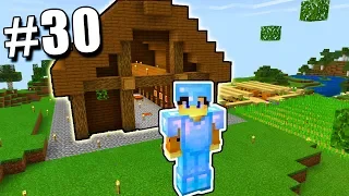 МАЙНКРАФТ ВЫЖИВАНИЕ В ОГРАНИЧЕННОМ МИРЕ! Minecraft PE LetsPlay #30 ПОСТРОИЛ АМБАР/СКЛАД!