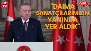 Cumhurbaşkanı Erdoğan sanatçılarla iftar programında buluştu