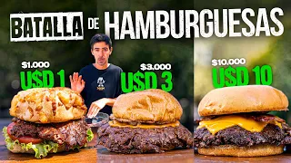 3 recetas de Hamburguesa que van a dar que hablar ¿Cuál será mejor? | Locos X el Asado