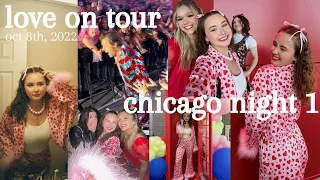 harry styles chicago night 1 | love on tour vlog