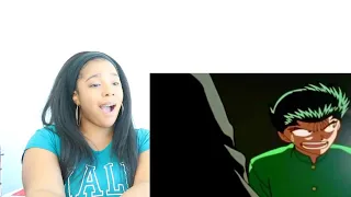 YUSUKE FUNNY MOMENTS - YU YU HAKUSHO | Reaction