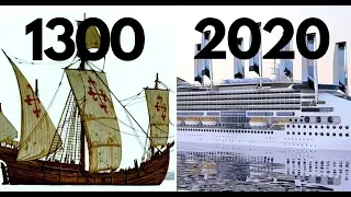 EVOLUTION OF SHIPS  [[ 1300  - 2020 ]]