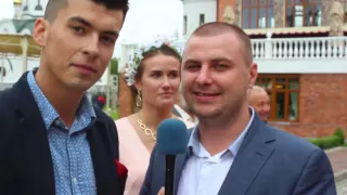 Welcome Свадьба Андрей и Елена 15 июля 2016  Резиденция Королей  Хлеб да соль ТВ