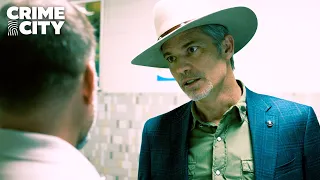 Raylan's Tricky Negotiation with Albanian Mob Boss | Justified: City Primeval (Timothy Olyphant)