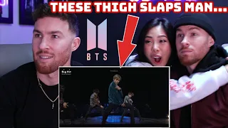 BTS Live Performance Reaction! 'Let Go' Stage Mix - I CAN'T WITH THESE THIGH SLAPS!