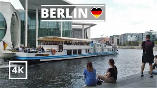 [4K] Sightseeing Walking Tour, Berlin | Germany | Brandenburger Tor, Reichstag, Friedrichstraße