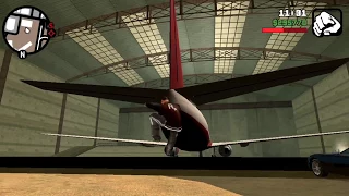 Location of secret plane in GTA San Andreas