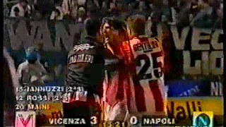 COPPA ITALIA 1996 97 FINALE RIT  VICENZA NAPOLI 3 0
