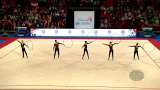 Egypt (EGY) - 2019 Rhythmic Junior Worlds, Moscow (RUS) - Qualifications 5 Hoops