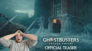 Ghostbusters: Frozen Empire | TRAILER REACTION!!