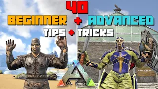 ARK: 40 TIPS & TRICKS For Beginners & Advanced Players | 2022