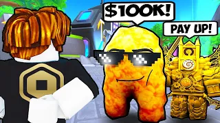 Spending $100,000 to Get GODLY NUGGET MAN and TITAN CLOCK MAN!