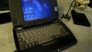 NEC Ready 120LT Retro Laptop Inspection - Flashback to 1997