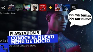 PlayStation 5 | Conoce el nuevo menú de inicio