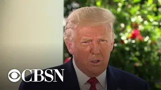 Trump discusses police killings, Confederate flags, China and schools