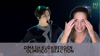 DIMASH Kudaibergen - OLIMPICO (Ogni Pietra) - First Time Reaction