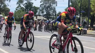 Willunga Hill | Tour DownUnder Women’s race | DUMP SANTOS protest