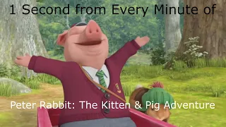 1 Second from Every Minute of Peter Rabbit: The Kitten & Pig Adventure