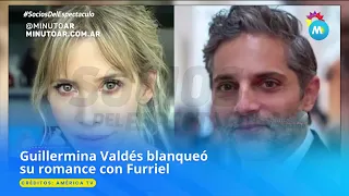 Guillermina Valdes blanqueó su romance con Joaquín Furriel - Minuto Argentina