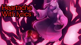 Heartache with lyrics (it’s bad)