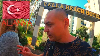 Турция 2021!Заселение в недо-отель Vella Beach Hotel!Завтрак вне отеля! #турция2021 #vellabeachhotel