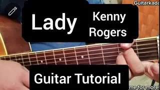 Lady - Kenny Rogers Guitar Tutorial