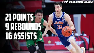 Jimmer Fredette Dishes Out Career-High 16 Assists vs Liaoning Flying Leopards (3/6/21)