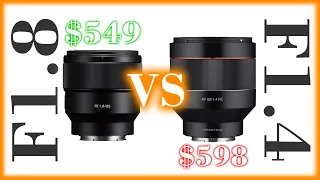 Sony FE 85mm f1.8 vs Samyang AF 85mm f1.4 - Which one is best for you?
