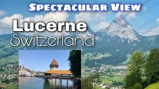 Summer Holiday in Brunnen, Lucerne Switzerland | spectacular view