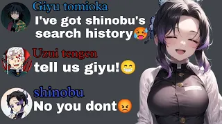 If giyu finds shinobu search history 😂|demon slayer discord  #demonslayer