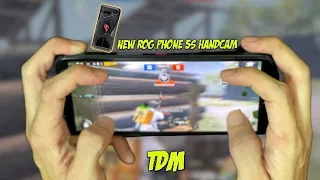 NEW ROG PHONE 5S HANDCAM TDM | KRUZ PUBG MOBILE