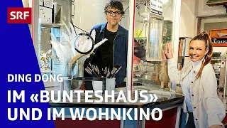 Im «Bunteshaus» und im Wohnkino | Ding Dong - Zeig mir dein Zuhause | SRF